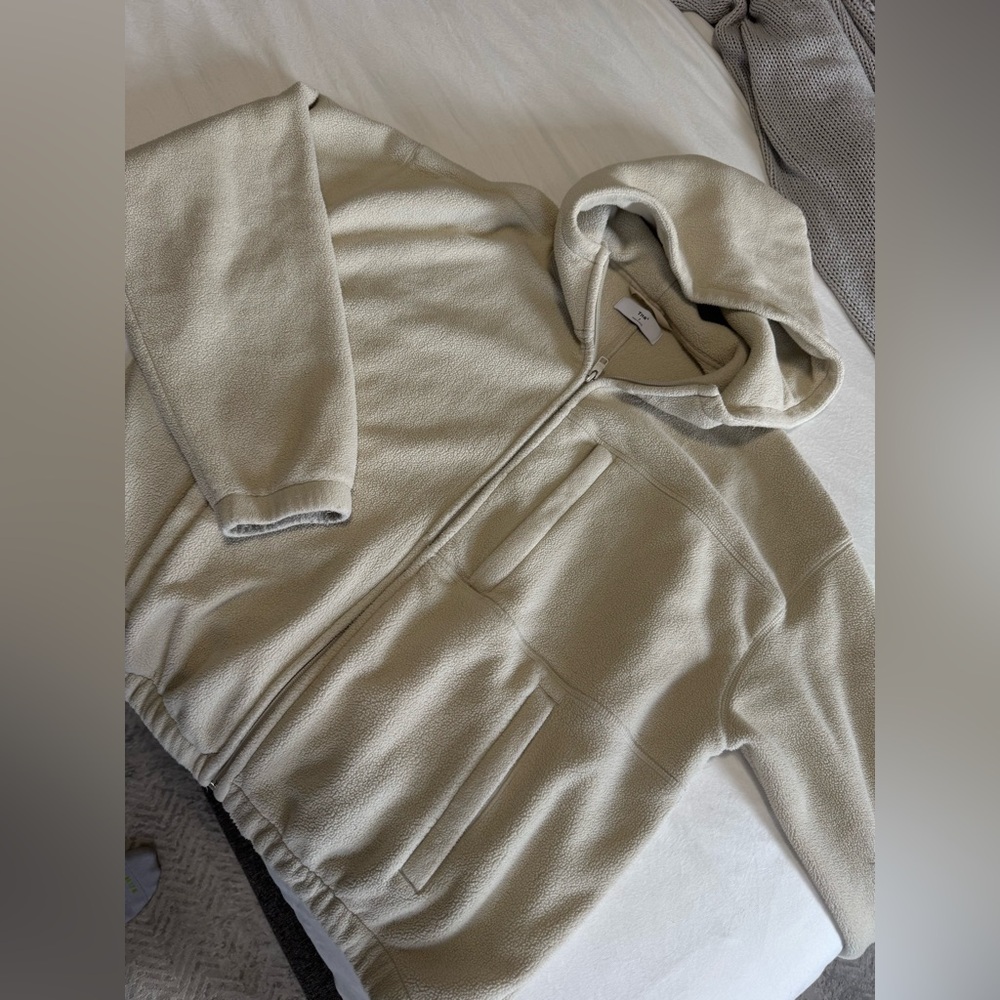 TNA Cream Hooded Jacket